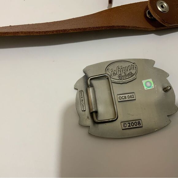 Men's AUBURN FOOTBALL Official License Collegiate Buckle with belt XL - Picture 12 of 12